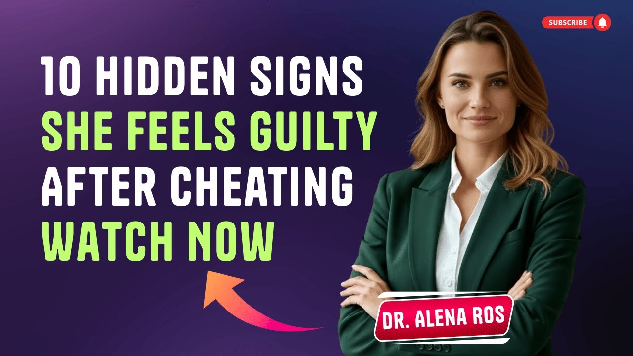 10 Hidden Signs Wives Hiding Guilt After Cheating | Female Psychology