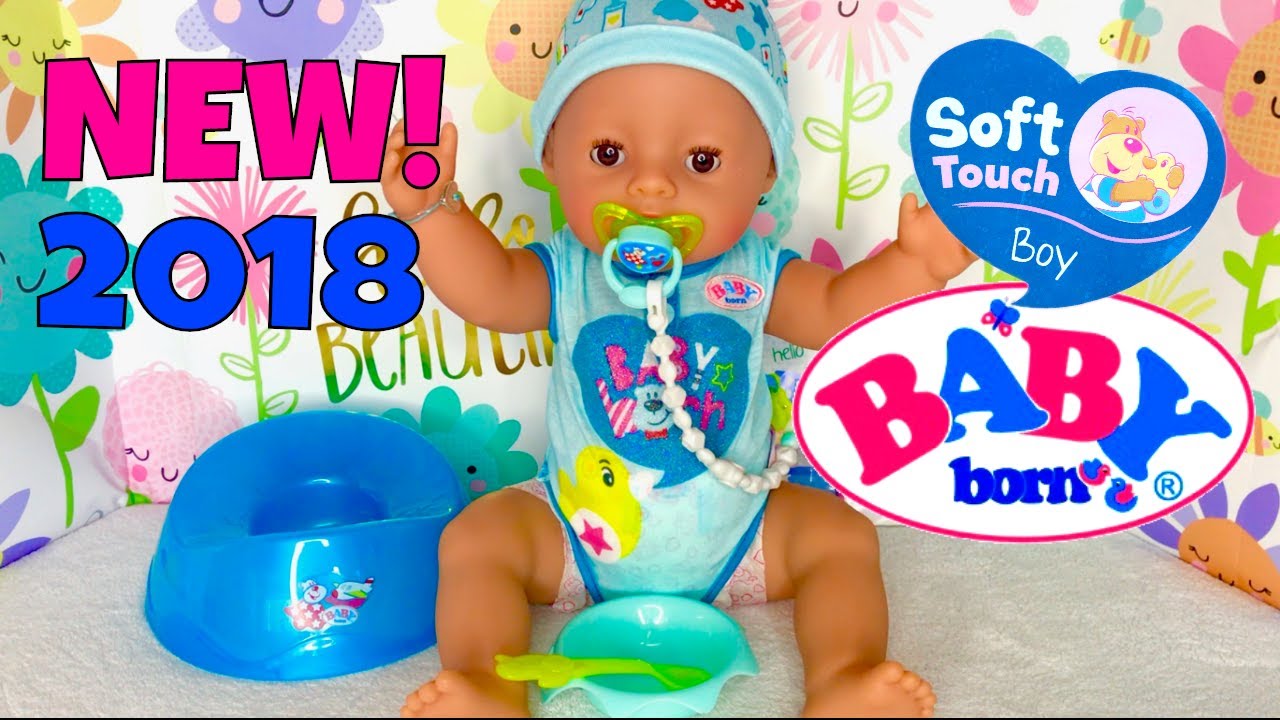 Baby Born Interactive Doll Boy Soft Touch 