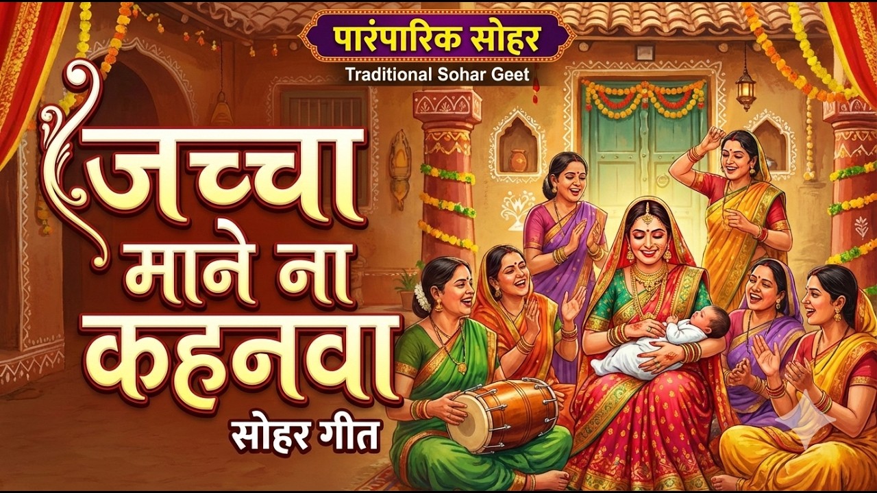 जच्चा माने ना : मजेदार सोहर गीत | Jachha Mane Na Kahanwa | Traditional Sohar Geet  | Best Sohar Song