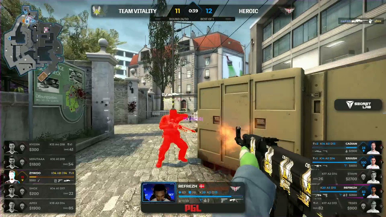 Semmler curses the 16-0 | CS:GO Highlights