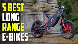 5 Best Long Range Electric Bikes 2024 | Best Long Range EBike 2024