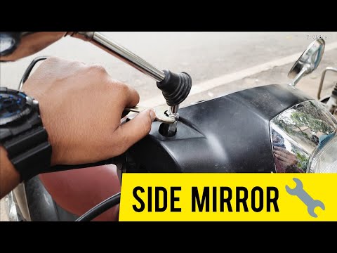 How To Fix and Adjust Side Mirror | Scooter or Motorcycle | Suzuki Access 125 | DIY