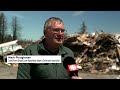 Hope and anxiety in C.B.N. as residents rebuild after wildfires