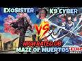 EXOSISTER VS K9 CYBER DRAGON | MAZE OF MUERTOS HIGH RATED DB YUGIOH!