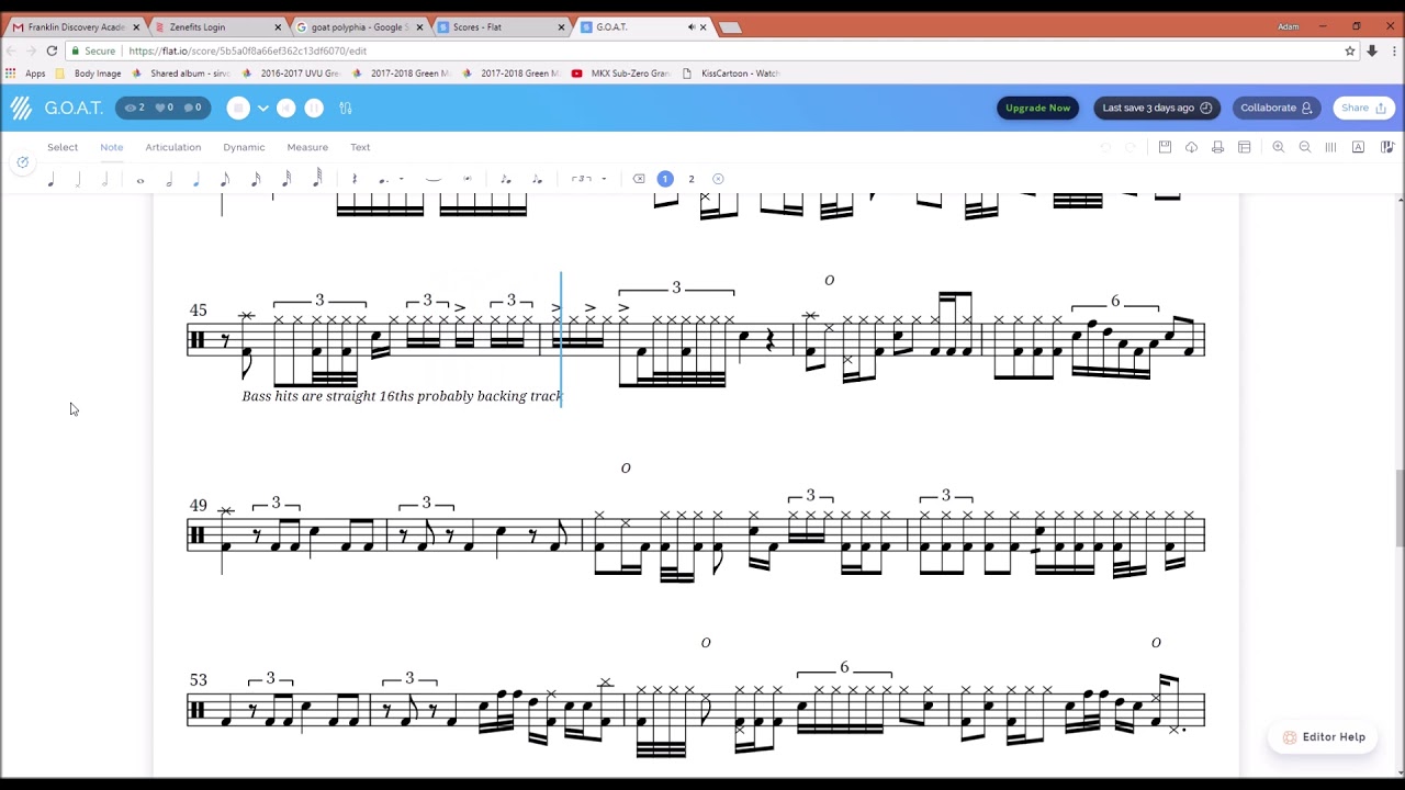 Featured image of post Polyphia Goat Tabs Free View and play this tablature with sound in the new interactive tablature player