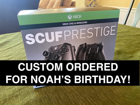ORDER & UNBOXING: SCUF PRESTIGE GAMING CONTROLLER! Happy Birthday