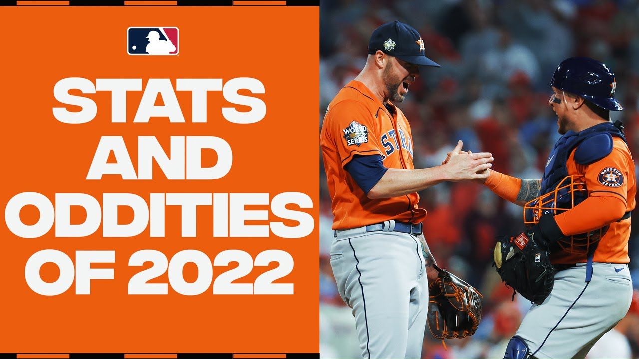 CRAZIEST stats and oddities of 2022!! (HOU World Series No-Hitter, SEA 7-run comeback and more!)