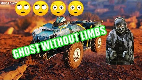 GHOST WITHOUT LIMBS RIDING AN ATV IN COD MOBILE | CODM GLITCH