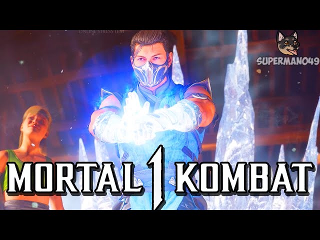 Mortal Kombat 1 Stress Test Online Gameplay, SUBZERO vs. KENSHI - Cinelinx