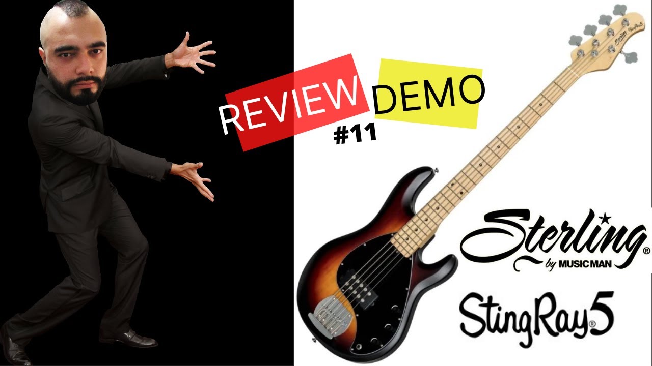Sterling Stingray 5 Review Demo Baixo Aguilar Ag 5m Sonorus