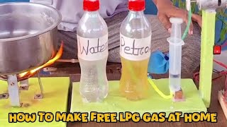 how to make free LPG Gas at home #energy #lpg #gas #mechanic #handmade #recyclingenergy screenshot 5