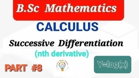 successive differentiation! (part 8) nth derivative of log(x) #shortvideo #video #study #viral