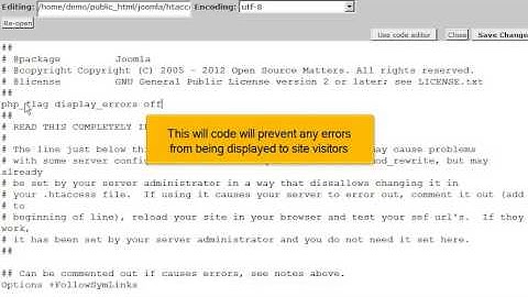 How to secure your Joomla installation