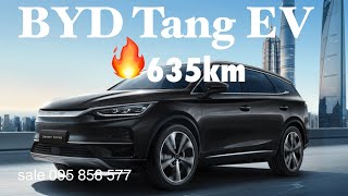 #review  BYD Tang EV​រថយន្ត​អគ្គិសនី​ SUV 7កៅអុី​ អាចជិះបា​ន​ 635kmលេខ​ទូរសព្ទ័​ :​ 095 858 577 #car