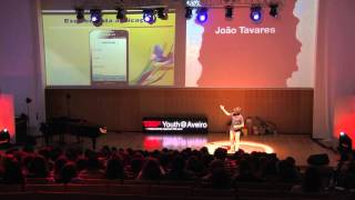 Joao Tavares at TEDxYouth@Aveiro