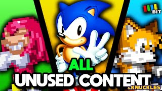 ALL Sonic 3 & Knuckles Unused Content | LOST BITS [TetraBitGaming]