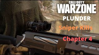 Call Of Duty - Warzone - Plunder/BloodMoney - Sniper Kills - Chapter 4