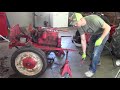 Time Lapse clean up and painting on Ford tractor