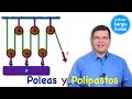 Poleas y Polipastos. Curso de Física - Clase 30