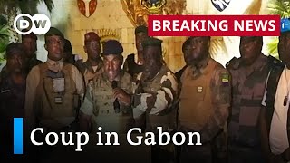 Gabon: Military claims to have seized power after reelection of Ali Bongo | DW News screenshot 4