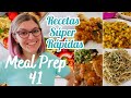 Meal Prep Fácil *RECETAS DE VERANO FÁCILES Y RÁPIDAS* Menú Semanal *RECETAS DE COCINA CASERA*