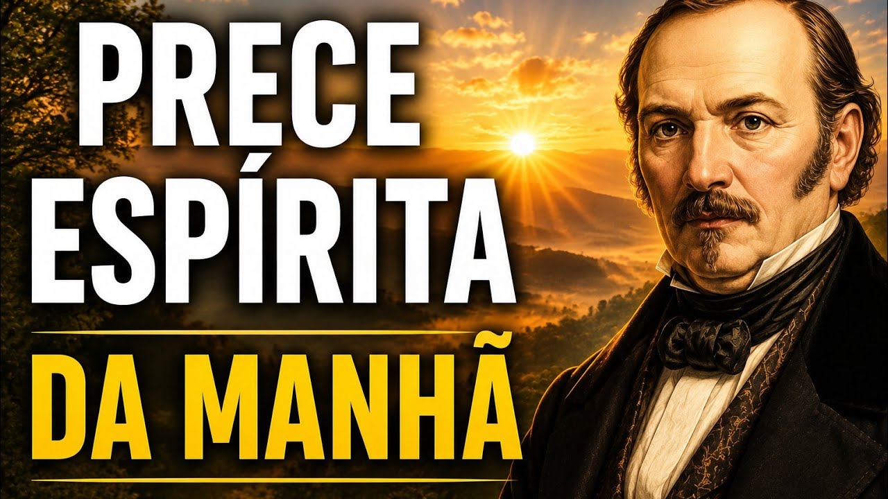 PRECE ESPÍRITA DA MANHÃ INSPIRADA EM ALLAN KARDEC | Oração para Proteção Espiritual e Paz Interior