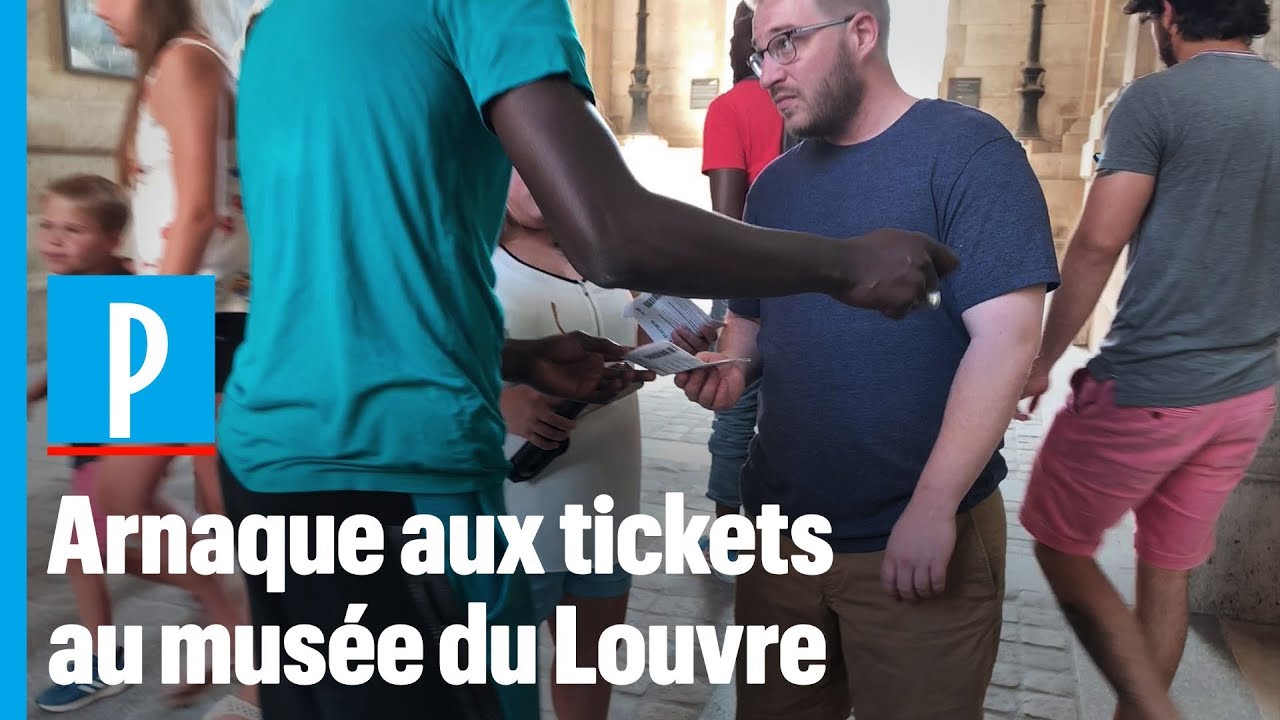 Vendeurs à la sauvette l'arnaque aux tickets d'entrée devant le