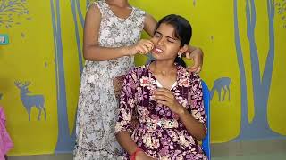 Blindfold Cheek Pulling