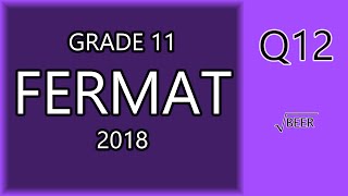 Fermat 2018 12