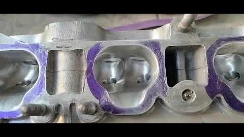 d16 vtec port and polish runners by gaby performance racing heads