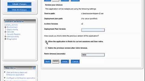 WebLogic Server Side-by-Side Deployment