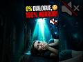 😱 0 Dialogue, 100% Horror! Is Movie Ne Dimaag Hila Diya 🤯 | No One Will Save You #shorts