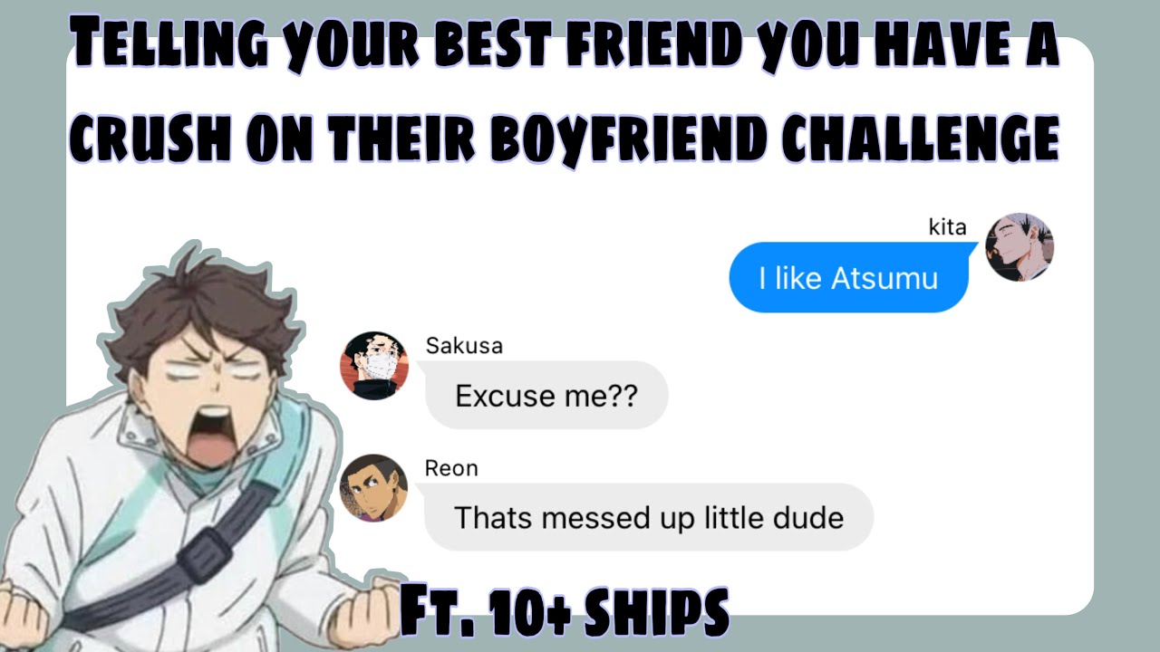 HQ texts:Tell your best friend you have a crush on their boyfriend challenge||1k special Ft 10+ships