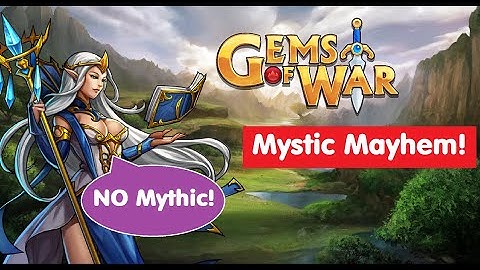 Gems of War Containing Chaos NO MYTHIC World Event team guide and strategy!