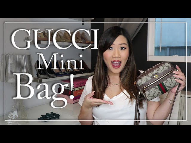 What Fits Inside My Gucci Ophidia GG Supreme Mini Bag! Plus Mod