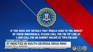 Eight still wanted; 37 indicted in South Georgia drug ring