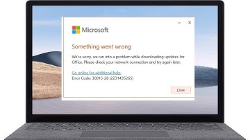 How To Fix Fix Microsoft Office Error Code 30015 28
