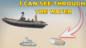 RUST how to see through water bug/glitch