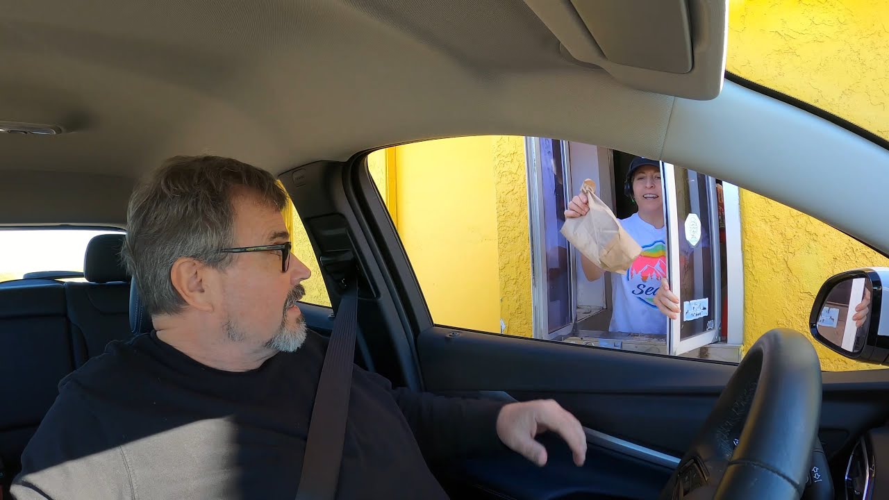 Bacon & Egg Breakfast Burrito, Humberto's Mexican Food Drive-Thru, Gila Bend, Arizona, 10 Nov 22 NGH