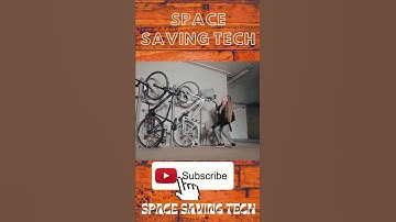 Amazing Space Saving Bike Parking|Vertical Bicycle Lift #shorts #bicyclegadgets #bikestand #bicycle