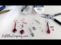 DIY Craft Wire Spiral Drop Earrings with Multi-Size Looping Tool: Free Spirit Beading with Kristen
