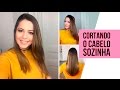 Como cortar o cabelo sozinha | Carol Ramos