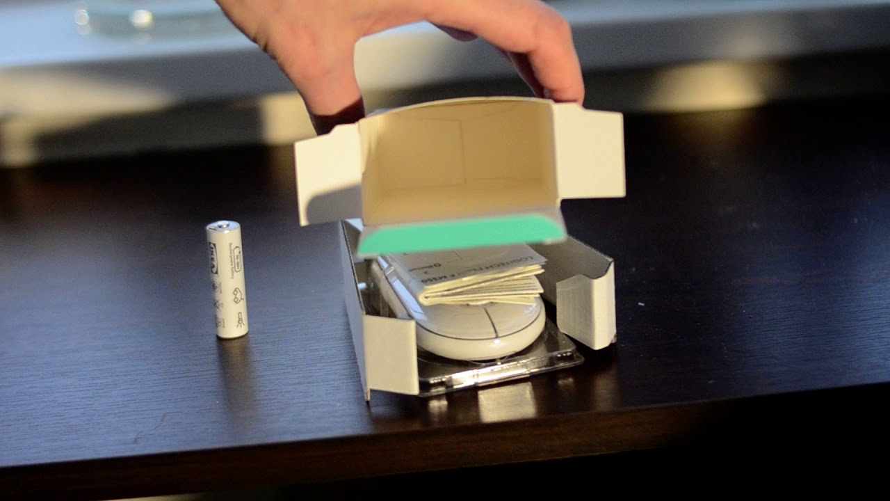 Logitech Peeble M350 unboxing