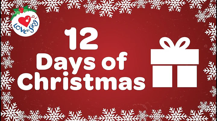 12 Days of Christmas with Lyrics | Christmas Songs...