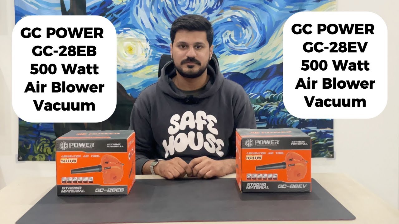 GC POWER GC-28EB vs GC-28EV | Full Unboxing, Details & Comparison (500W Blower + Vacuum)
