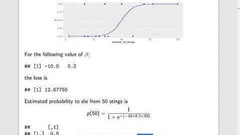 MH4510 Lecture 7 - part 1: Logistic regression, how it makes its predictions