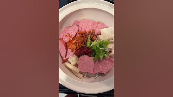 I'll make you Budae Jjigae (army stew) 🍲