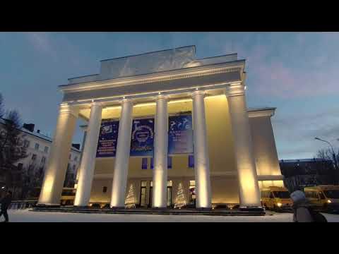 Мурманск новогодний - YouTube