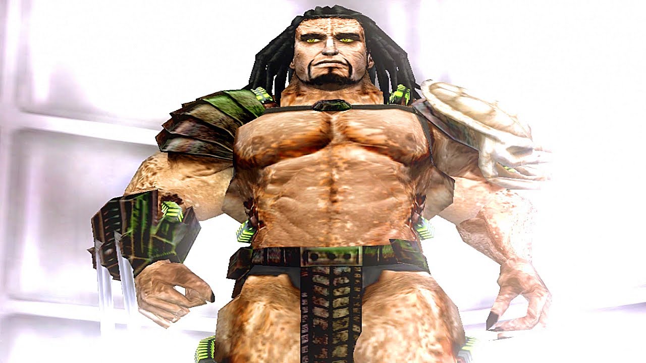 Human Predator Hybrid Scene - Predator Concrete Jungle