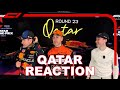 Max, Oscar and Carlos on the podium F1 Qatar GP